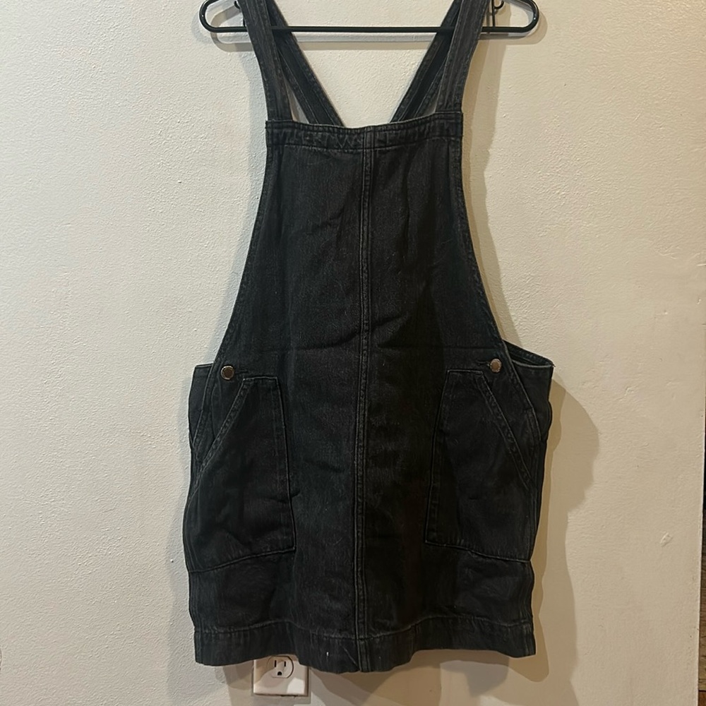 Black Overall Dress